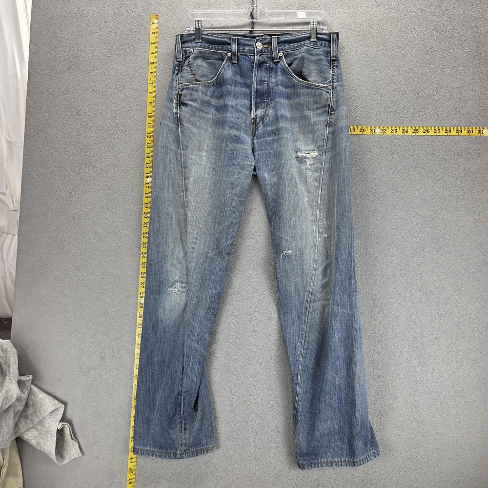 Vintage Levis Engineered Jeans Mens Blue Twisted Medium Wash Fits 30x30
